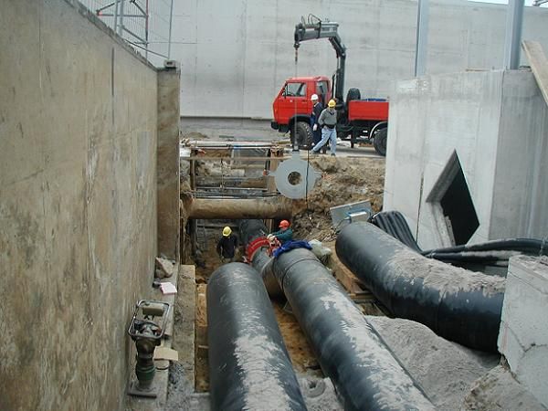 IKS Kunststoffohrleitungsbau erdverlegt in Frankfurt