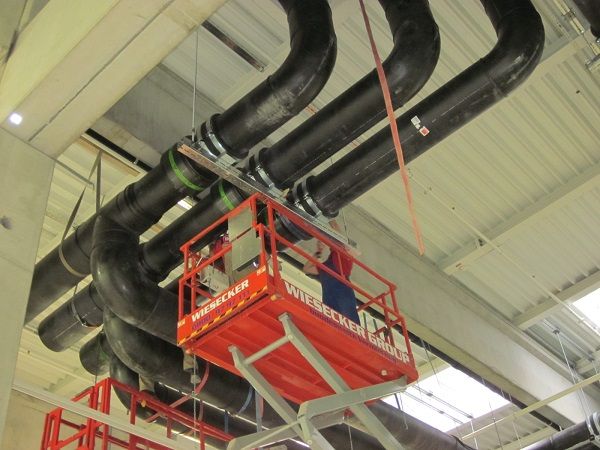 IKS Ingelheim PE Kunststoffrohrleitungsbau Kühlwasser