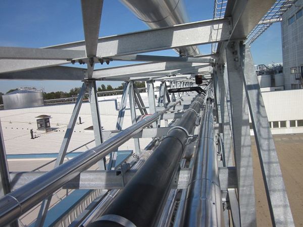 IKS Kunststoffohrleitungsbau Rohrbrücke